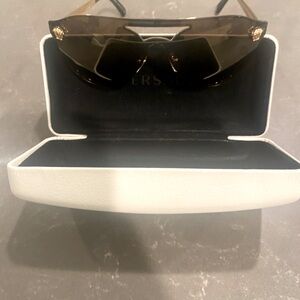 Sunglasses/ Versace / gold / brown mirrored lens / Made in Italy